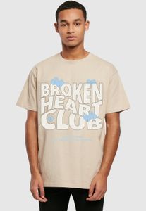 Comfortable 2Y Studios men's oversized cotton T-shirt, beige