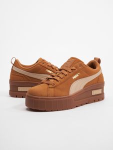 modern Puma women's sneakers brown