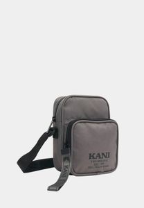 modernes Karl Kani Unisex Tasche Reißverschluss Grau