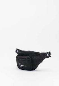 Borsa da uomo moderna Karl Kani con cerniera, nera