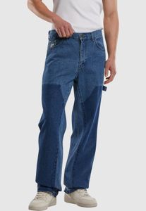 bequeme Karl Kani Herren Jeans mit Baumwolle Blau