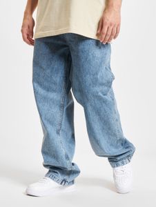 modern Karl Kani men's jeans with cotton, blue