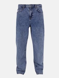 Modern Karl Kani men's jeans with zipper pockets, cotton, blue