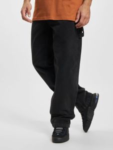 moderne Karl Kani Herren Jeans Reißverschluss Taschen mit Baumwolle Schwarz