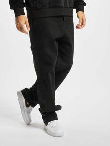 lässige Karl Kani Herren Jeans mit Baumwolle Schwarz