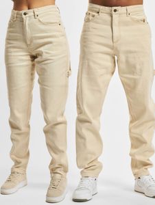 moderne Karl Kani Unisex Jeans mit Baumwolle Beige