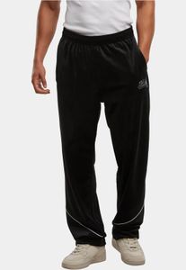 Comodi pantaloni elasticizzati da uomo Karl Kani, 100 g/m², nero/bianco