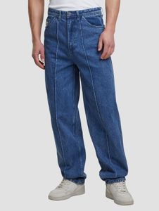 Pantalones vaqueros cómodos para hombre de Karl Kani, corte recto, algodón, color azul.