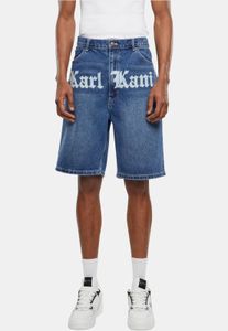 Comfortable Karl Kani men's shorts with cotton, blue