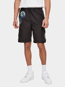 lässige Karl Kani Herren Shorts Schwarz