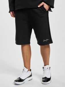 Casual Sean John men's trousers with drawstring and pockets, cotton, black