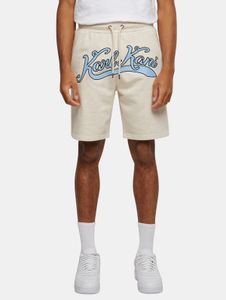 bequeme Karl Kani Herren Shorts mit Baumwolle Beige