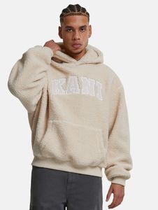 bequemer Karl Kani Herren Hoodie 420 g/m² Beige