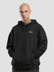 Cómoda sudadera con capucha K1X | KICKZ para hombre, 300 g/m², de algodón negro.