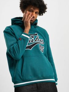 Sudadera con capucha suave para hombre de Fubu, capucha grande, cordón ajustable, 500 g/m², azul.