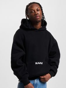 Sweat à capuche moderne Karl Kani pour homme, en coton noir