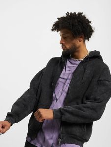 Sweat à capuche Sean John pour homme, style moderne, avec grande capuche et cordon de serrage, en coton noir.