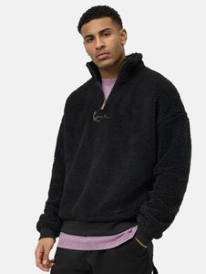 Sudadera moderna para hombre de Karl Kani, 420 g/m², negra.
