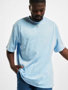 modernes Karl Kani Herren T-Shirt mit Baumwolle Hell-Blau