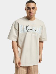 Comoda t-shirt da uomo Karl Kani, 300 g/m², cotone, ecru-bianco