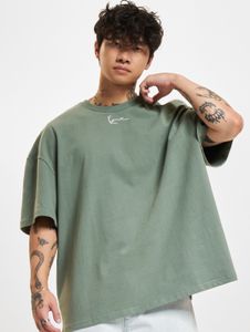 T-shirt moderna da uomo Karl Kani, 300 g/m², cotone, verde