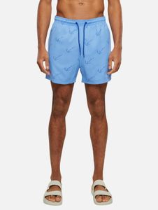 sommerliche Karl Kani Herren Shorts 120 g/m² Hell-Blau
