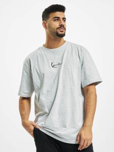 lässiges Karl Kani Herren T-Shirt 220 g/m² mit Baumwolle Grau