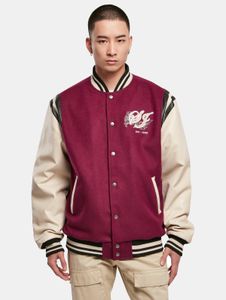 simple Sean John men's jacket, burgundy/beige