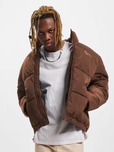 Veste unisexe décontractée Karl Kani, avec fermetures éclair et poches, 110 g/m², marron