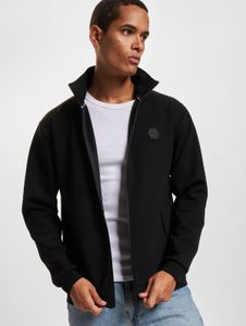 Chaqueta funcional Southpole para hombre, malla elástica, 325 g/m², negra.