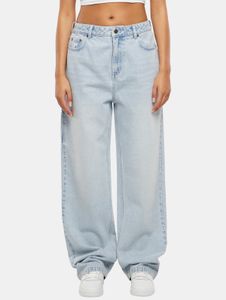 Comfortable Karl Kani women's jeans with cotton, light blue