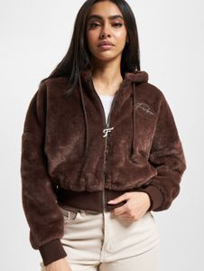 Giacca da donna Fubu moderna, marrone