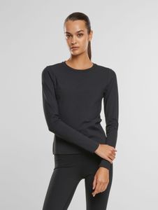 modernes aim'n Damen Sweatshirt Stretch Schwarz