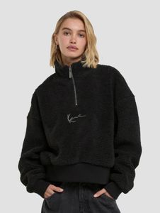 bequemes Karl Kani Damen Sweatshirt 420 g/m² Schwarz