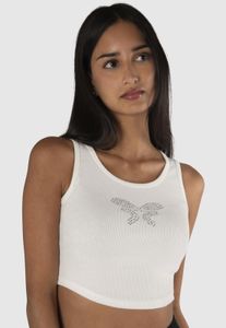 lässiges Felicious Damen T-Shirt Stretch mit Baumwolle Beige