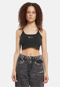 modernes Karl Kani Damen T-Shirt Stretch 225 g/m² Schwarz