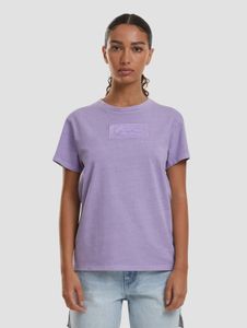 Modern Karl Kani women's T-shirt, 220 g/m², cotton, lilac-violet