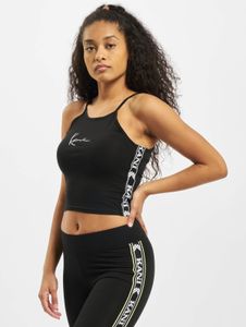 T-shirt stretch femme Karl Kani moderne, 220 g/m², coton, noir
