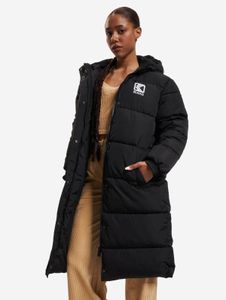 Chaqueta informal de mujer Karl Kani con cremalleras y bolsillos, 110 g/m², negra.