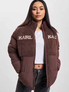 Veste matelassée décontractée pour femme Karl Kani, 420 g/m², marron