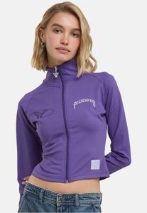 Chaqueta sencilla Felicious para mujer, elástica, color lila-violeta.