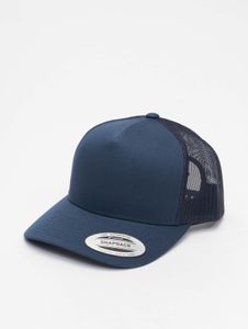 Cappellino sportivo unisex Flexfit in cotone, blu navy