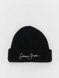 moderne Sean John Herren Cap mit Baumwolle Schwarz