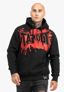 moderner Tapout Herren Hoodie mit Baumwolle Schwarz