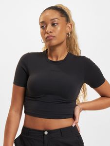 T-shirt sportiva da donna Freddy in cotone, nera