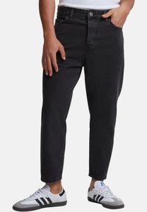 Jeans da uomo 2Y Premium alla moda con tasche, in denim con cotone, neri.