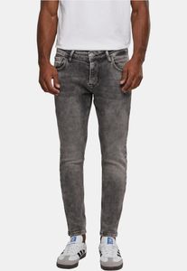 Jeans skinny elasticizzati da uomo Modern 2Y Premium con cerniera, in cotone, colore grigio.
