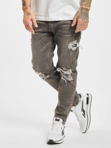 Casual 2Y Premium Men's Jeans Slim Fit Stretch Pockets with Cotton Grey