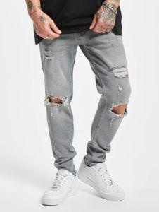 Comfortable 2Y Premium Men's Stretch Jeans with Cotton, Grey