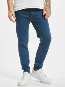 stylische 2Y Premium Herren Jeans Stretch Reißverschluss Skinny Fit mit Baumwolle Blau